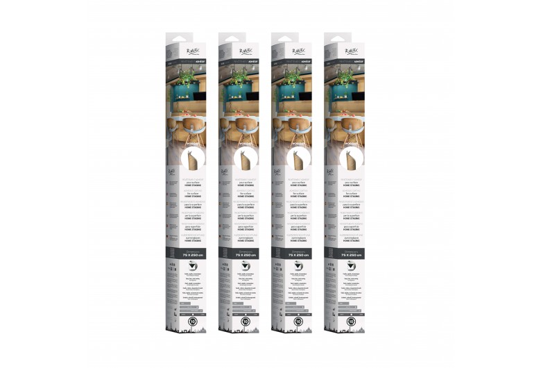 Mini rouleaux WOOD19m bois...