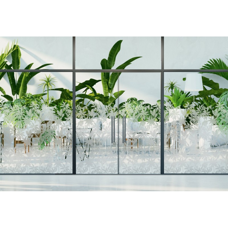INT 539 Frosted jungle filmREFLECTIV Windows Films Laize 152cm